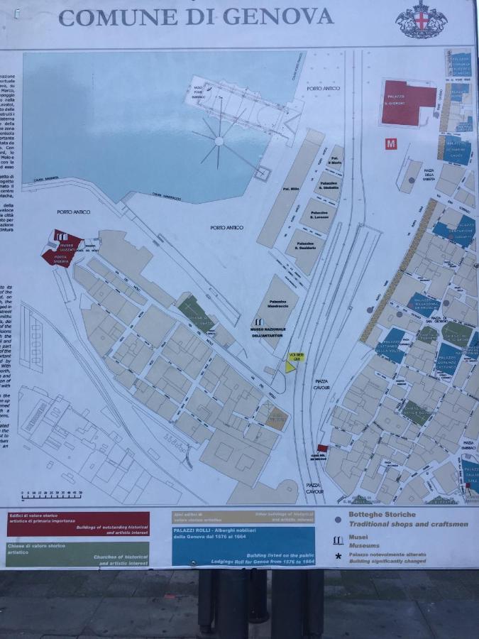 Il Molo Apartment Genoa Bagian luar foto
